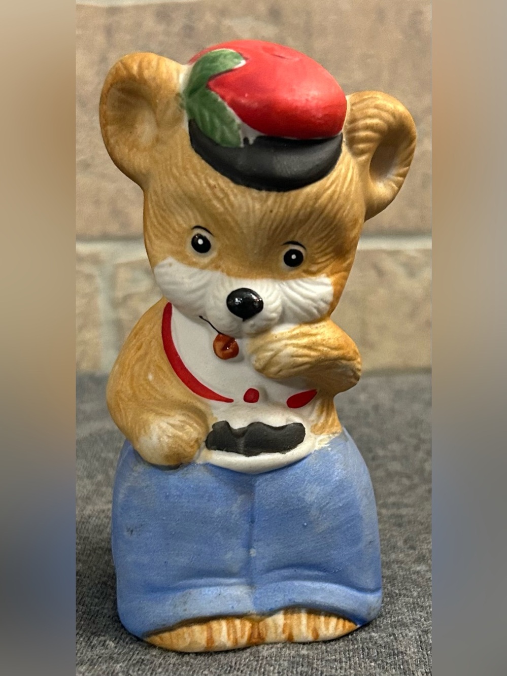 Vintage 1980 Jasco Bisque Porcelain
Critter Bell